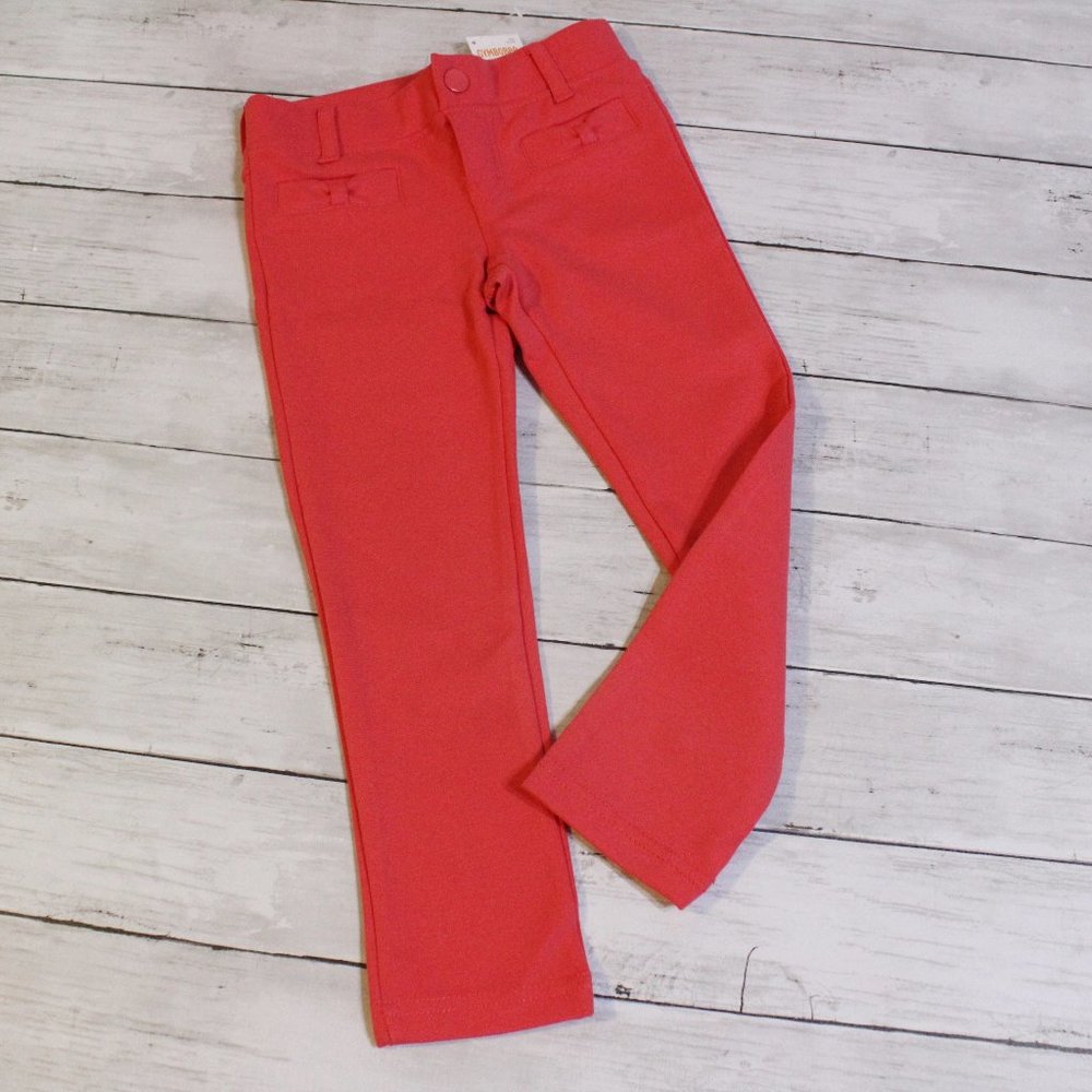 Gymboree Girl's Coral Ponte Pants Size 5 5T